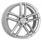 6.5x16 ET40 - LK5/100 ML57.1 Dezent TR silver