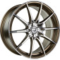 8.5x19 ET35 - LK5/120 ML72.6 Tomason TN25 Superlight mattbronze polished