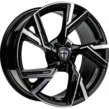 9x20 ET40 - LK5/120 ML65.1 Tomason AR1 black diamond polished