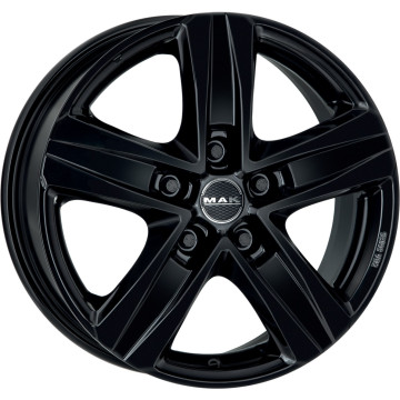 6.5x16 ET45 - LK5/114.3 ML66.1 Mak Stone 5 gloss black