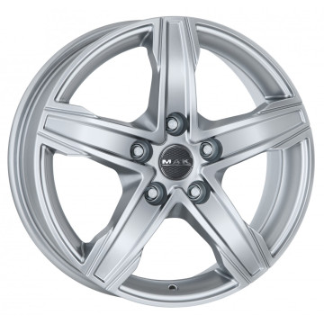 6.5x16 ET55 - LK5/118 ML71.1 Mak King 5 silver