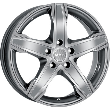 7.5x18 ET48 - LK5/108 ML65.1 Mak King 5 matt titan
