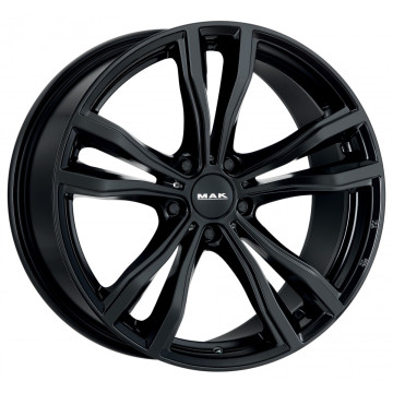 10.5x20 ET40 - LK5/112 ML66.6 Mak X-Mode gloss black