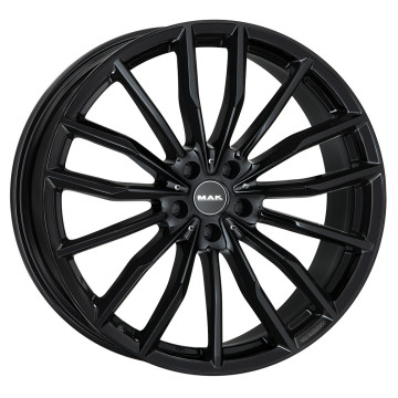 11.5x21 ET38 - LK5/120 ML74.1 Mak Rapp-D gloss black