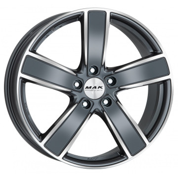 9.5x20 ET65 - LK5/130 ML71.6 Mak Turismo-FF gun metallic mirror