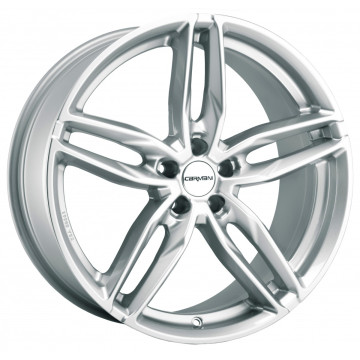 8x18 ET34 - LK5/120 ML72.6 Carmani 13 Twinmax white silver