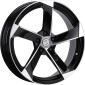 9x20 ET25 - LK5/112 ML66.5 Etabeta Magic black shiny full polished