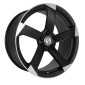 9x20 ET25 - LK5/112 ML66.5 Etabeta Magic black matt special edition