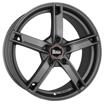 6.5x16 ET48 - LK5/112 ML66.6 MAM W4 matt grey