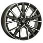 8.5x20 ET30 - LK5/112 ML66.6 2DRV WH34 dark gunmetal hochglanzpoliert