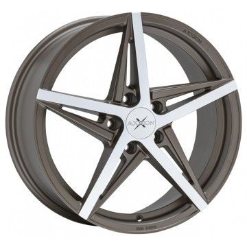 8x19 ET30 - LK5/112 ML66.6 Axxion AX10 bronze matt hochglanzpoliert