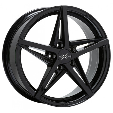 7.5x17 ET30 - LK5/112 ML66.6 Axxion AX10 schwarz glänzend lackiert