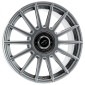 8x18 ET35 - LK5/112 ML72.6 Damina Performance DM09 anthrazit - Inlay black