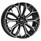 9.5x22 ET32 - LK5/112 ML66.6 AEZ Leipzig black polished