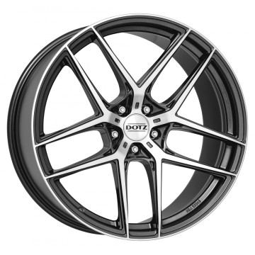 10x21 ET40 - LK5/112 ML70.1 Dotz Lagunaseca gunmetal polished