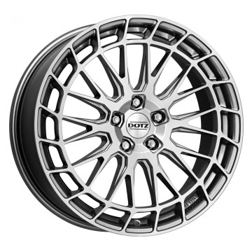 8x19 ET45 - LK5/108 ML70.1 Dotz Sepang Blaze high gloss polished lip