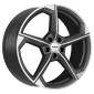 8x19 ET33 - LK5/110 ML65 Ronal R66 orbit grey-matt-frontkopiert