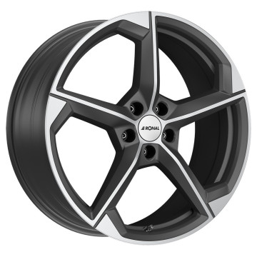 8x19 ET44 - LK5/112 ML66.5 Ronal R66 orbit grey-matt-frontkopiert