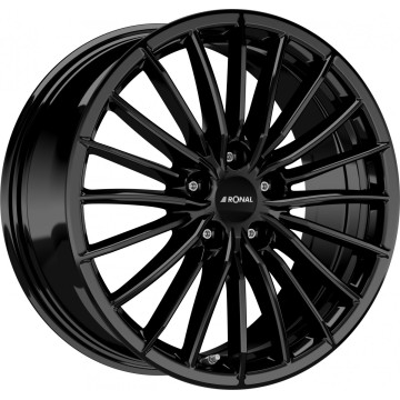 9x18 ET45 - LK5/112 ML66.5 Ronal R68 jetblack