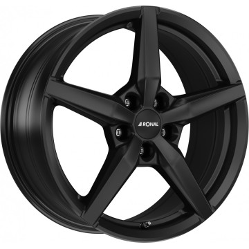 8x18 ET40 - LK5/114.3 ML76 Ronal R69 jetblack-matt