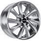 7.5x18 ET49 - LK5/112 ML66.5 Ronal R70 platinum silber