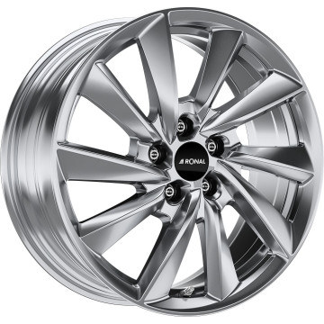 7.5x18 ET50 - LK5/112 ML57.06 Ronal R70 platinum silber