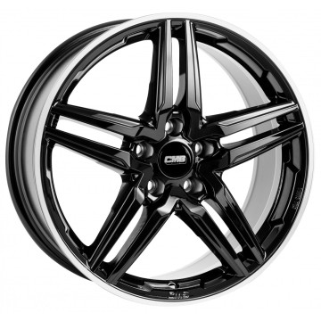 7.5x17 ET47 - LK5/112 ML66.5 CMS C29 diamond rim black