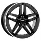 7.5x18 ET49 - LK5/112 ML66.5 CMS C29-Aero diamond rim black