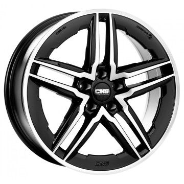 7.5x18 ET50 - LK5/108 ML63.4 CMS C29-Aero diamond black gloss