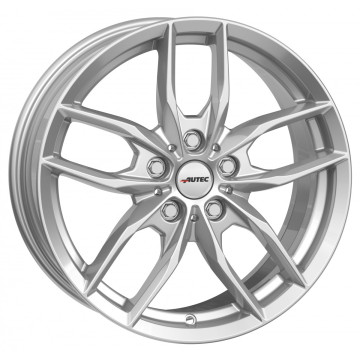 6.5x16 ET22 - LK5/112 ML66.6 Autec Typ BV - Bavaris brillantsilber lackiert