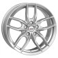 7x16 ET47 - LK5/112 ML66.6 Autec Typ BV - Bavaris brillantsilber lackiert
