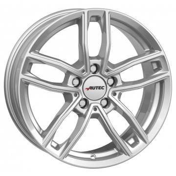 7.5x17 ET42 - LK5/112 ML66.5 Autec Typ MC - Mercador brillantsilber
