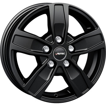 6x15 ET60 - LK5/130 ML84.1 Autec Typ Q - Quantro 5-Loch schwarz matt