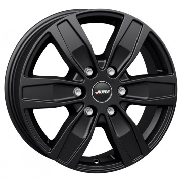 6.5x16 ET56 - LK6/139.7 ML92.4 Autec Typ Q - Quantro 6-Loch schwarz matt
