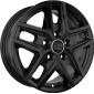 6.5x16 ET55 - LK5/160 ML65.1 MSW MSW 40 Van gloss black