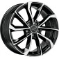 7.5x17 ET48 - LK5/112 ML73.1 MSW MSW 42 gloss black full polished