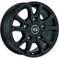 6.5x16 ET62 - LK6/130 ML84.1 MSW MSW 48 Van matt black