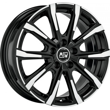 7x17 ET35 - LK5/114.3 ML60.06 MSW MSW 79 gloss black full polished