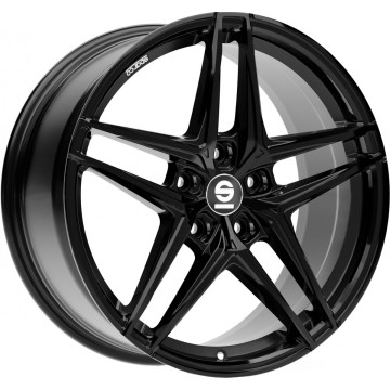 7.5x17 ET45 - LK5/114.3 ML73.1 Sparco Record gloss black