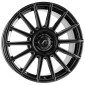 8.5x19 ET35 - LK5/112 ML72.6 Damina Performance DM09 black - Inlay black