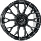 8.5x19 ET35 - LK5/112 ML72.6 Damina Performance DM10 black - Inlay black