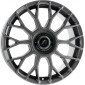 8.5x19 ET35 - LK5/112 ML72.6 Damina Performance DM10 anthrazit - Inlay black