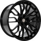 9.5x21 ET46 - LK5/130 ML71.5 Etabeta Medusa black shiny