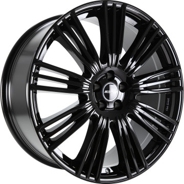 9.5x22 ET42 - LK5/108 ML63.4 GMP Coventry black glossy