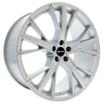 10.5x21 ET25 - LK5/112 ML66.5 GMP Gunner silver