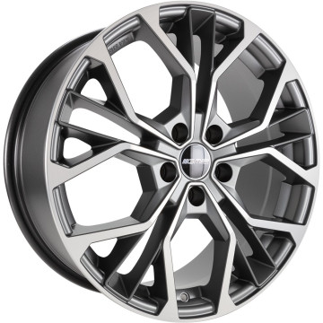 6.5x16 ET25 - LK4/108 ML65.1 GMP Matisse anthracite matt diamond