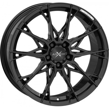 8.5x19 ET45 - LK5/112 ML72.6 Axxion X1 schwarz glänzend lackiert