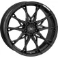 8.5x19 ET45 - LK5/112 ML72.6 Axxion X1 schwarz glänzend lackiert