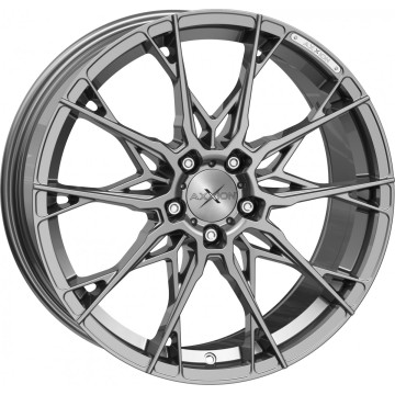 8.5x19 ET35 - LK5/112 ML72.6 Axxion X1 daytona grau lackiert