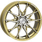 8.5x19 ET35 - LK5/112 ML72.6 Axxion X1 gold matt poliert